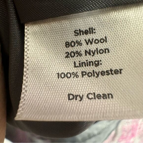 Plaid A-Line Skirt - Gray and Pink - Picture 4 of 4